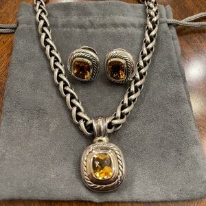 GORGEOUS Citrine David Yurman set - barely used